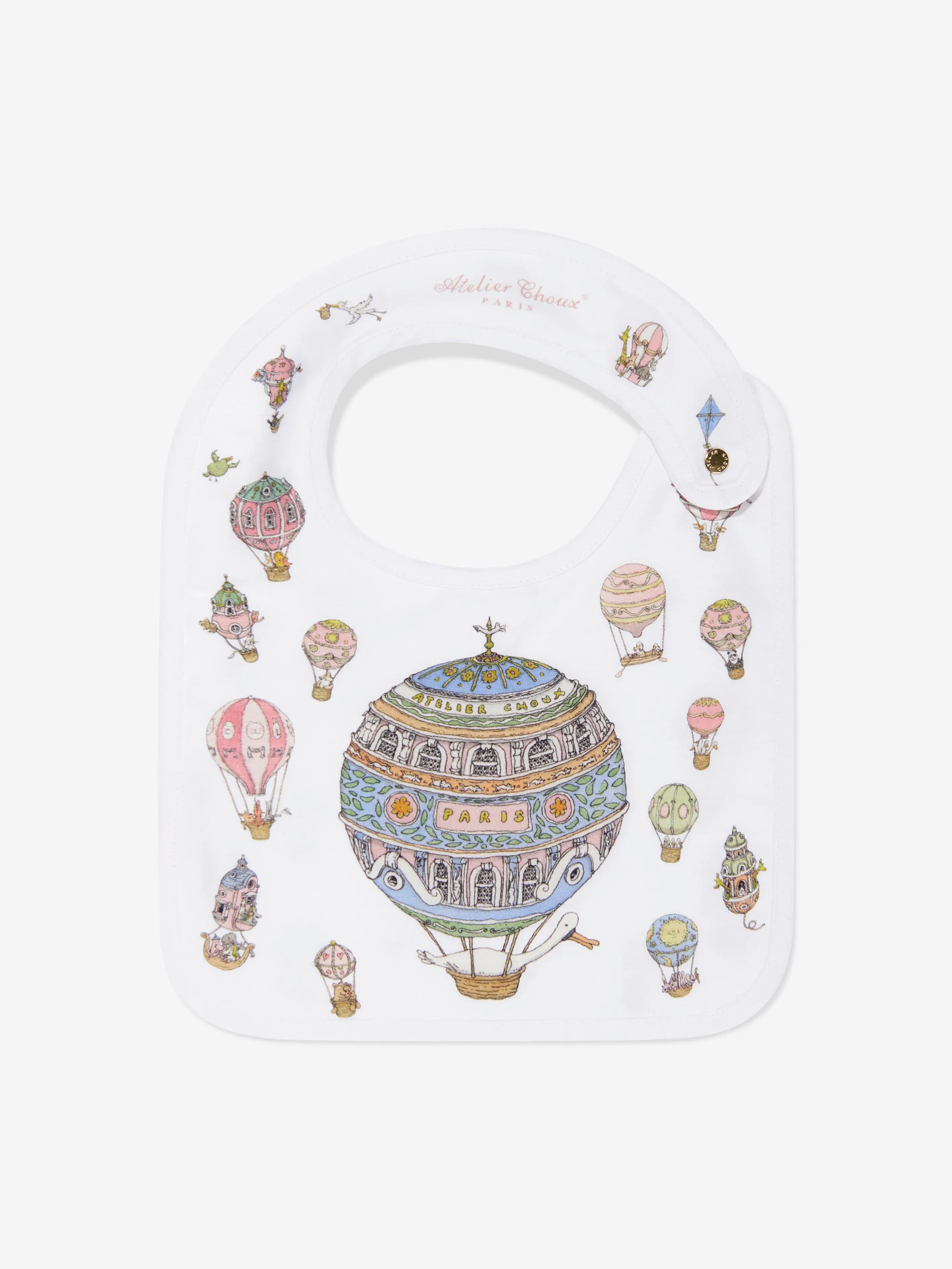 Atelier Choux Baby Carousel Luxury Gift Set in White