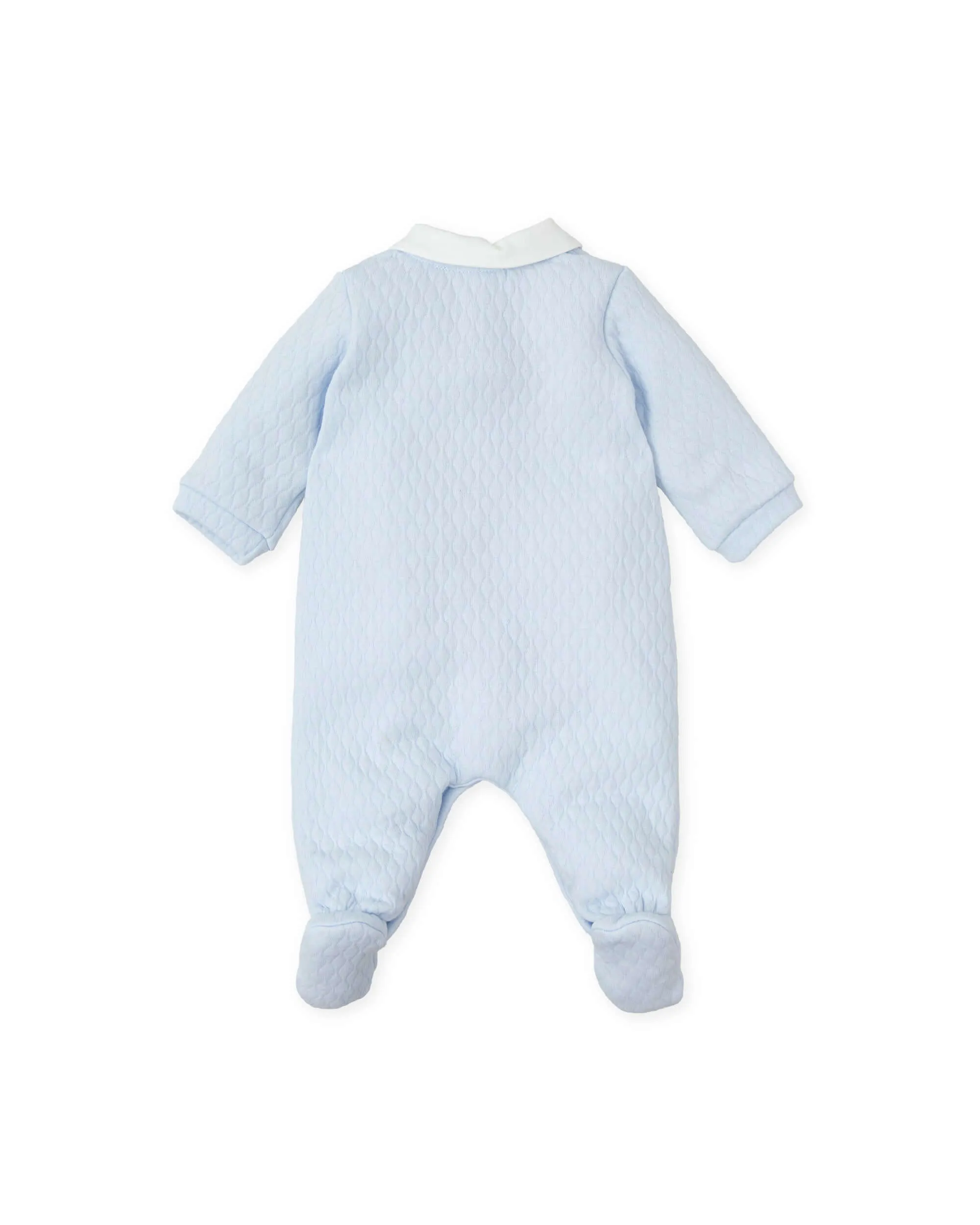 Baby Boys Blue Babygrow