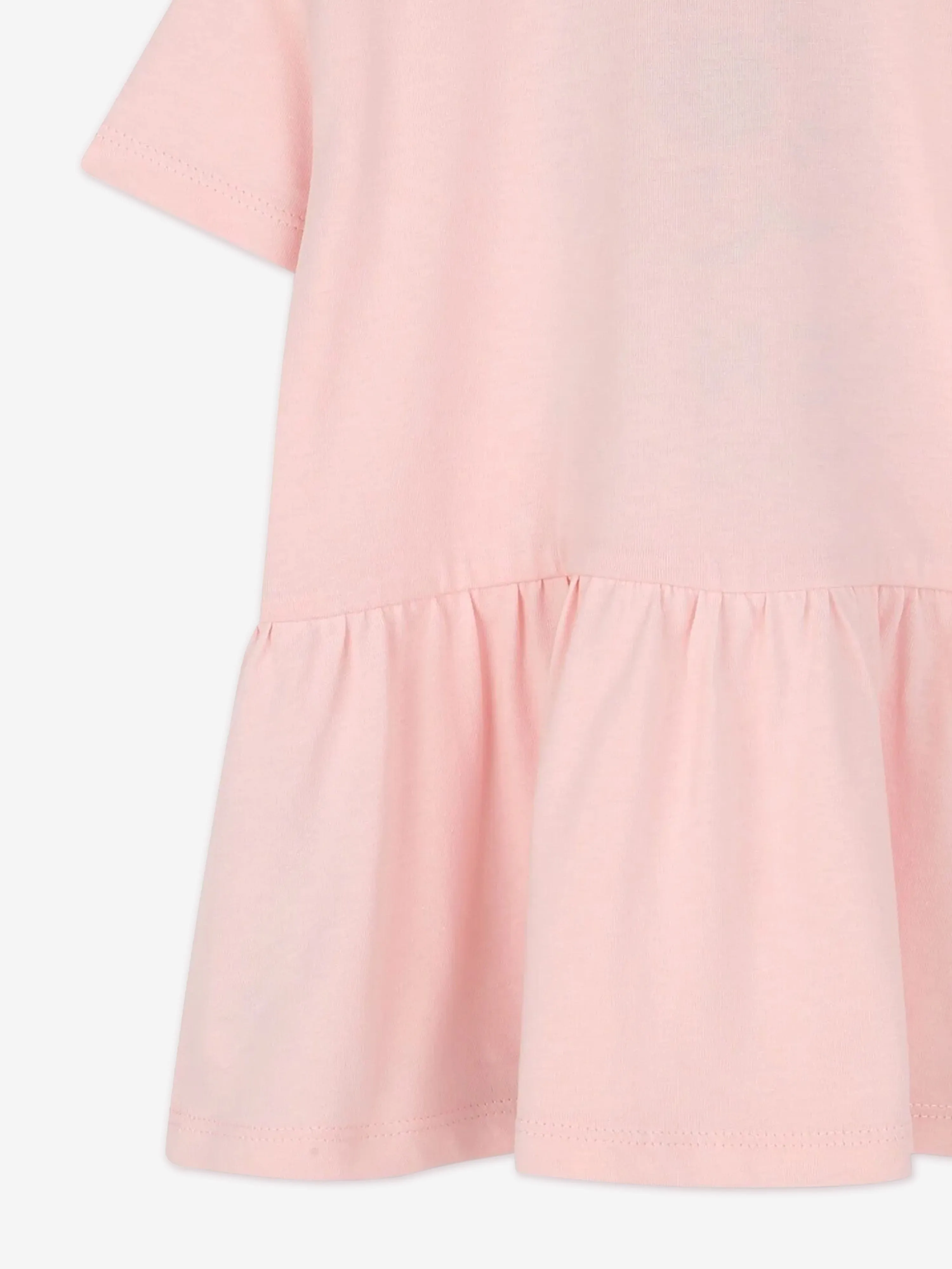 Baby Girls Boke Flower Dress in Pink
