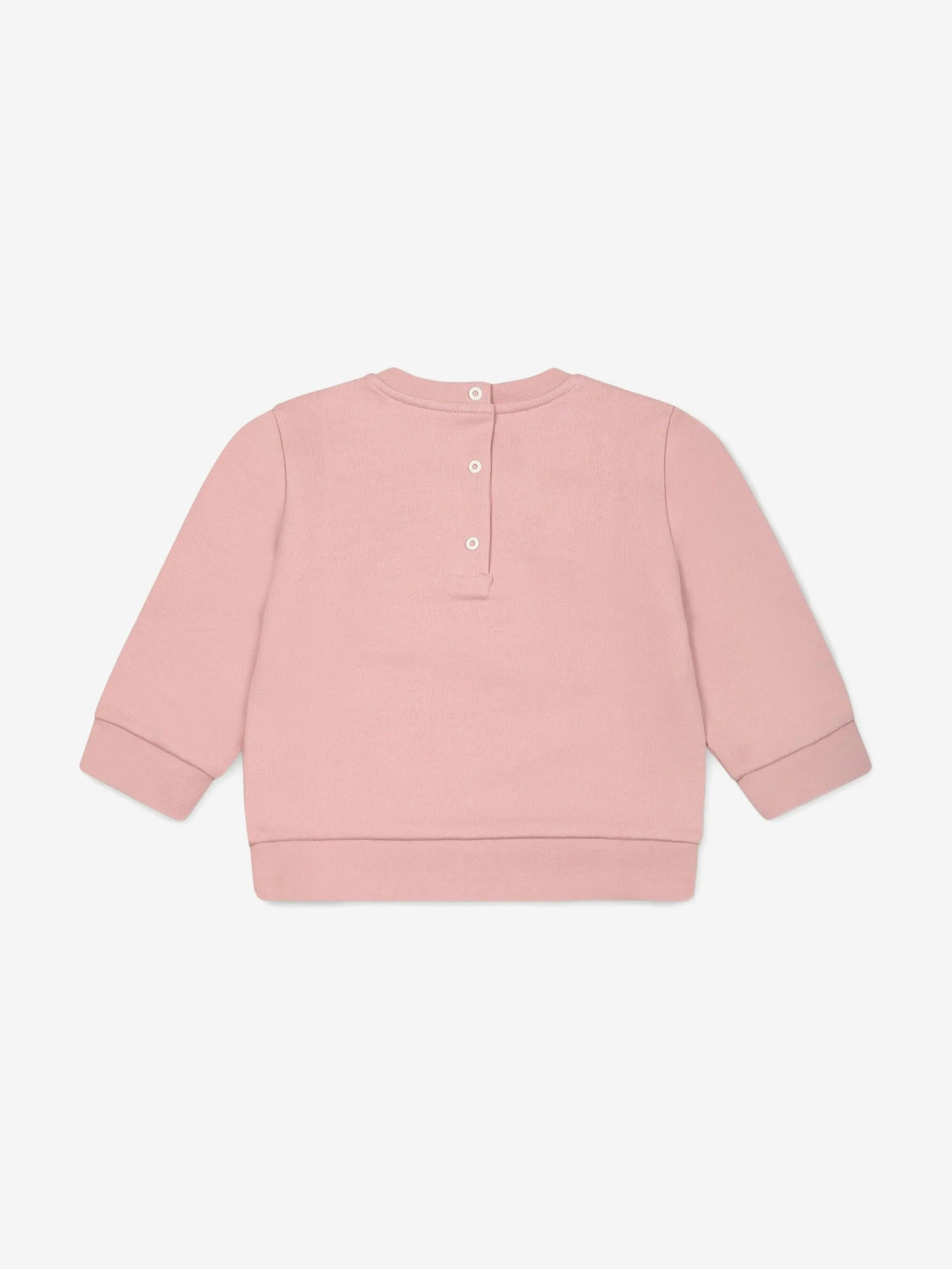 Baby Girls Logo Sweatshirt in Pink