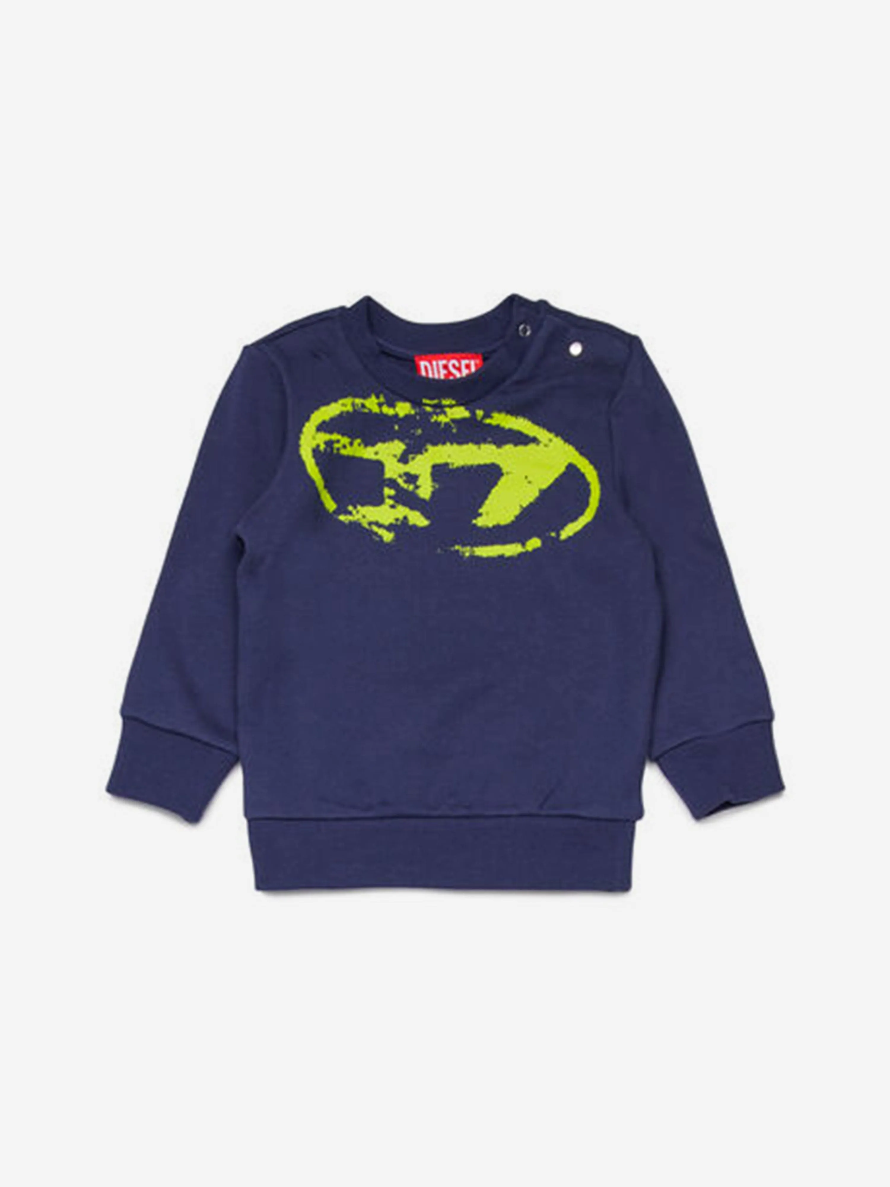Baby Oval D Tracksuit in Navy