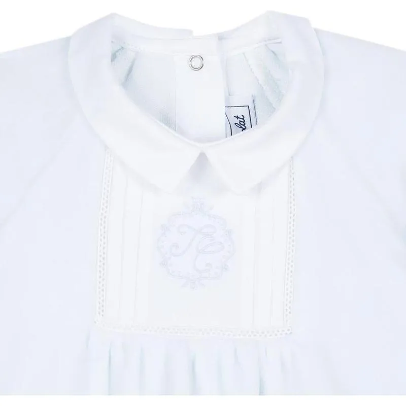 Boys Pale Blue Babygrow
