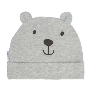 KUSHIES Baby Hat 3-6m - Heather Grey