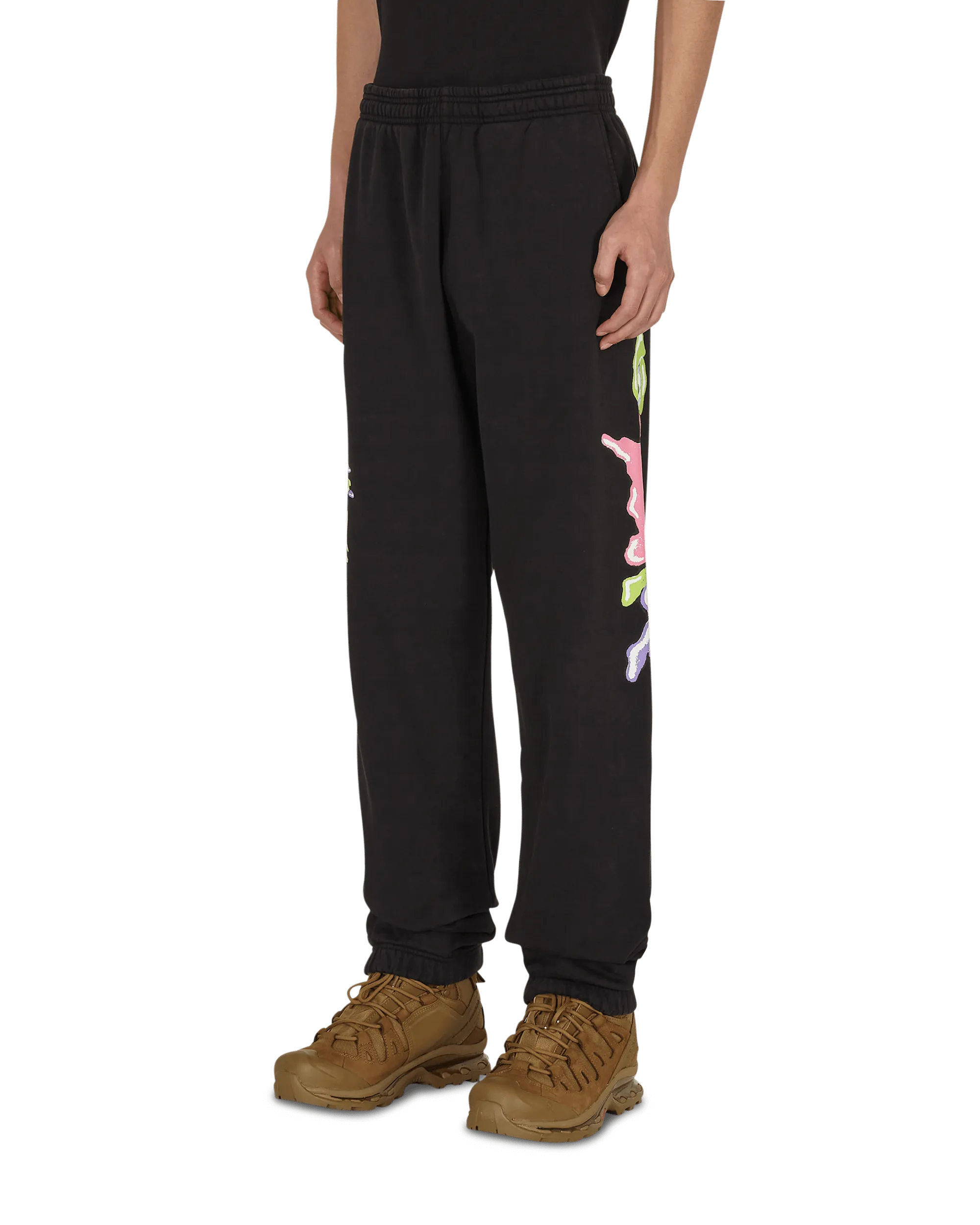 Paintman Sweatpants Black