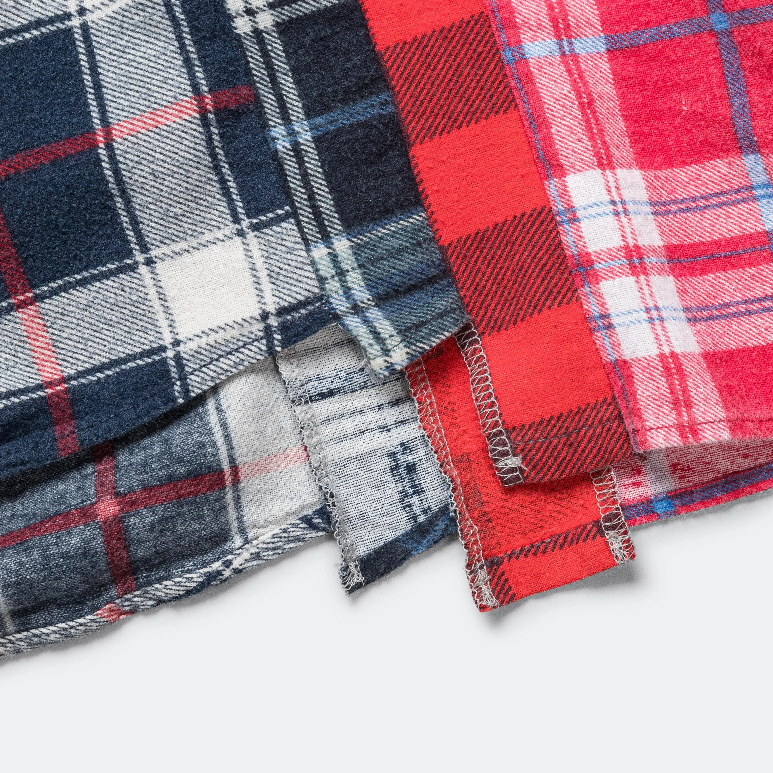 Rebuild Flannel 7 Cuts Shirt SS25 - Large #6